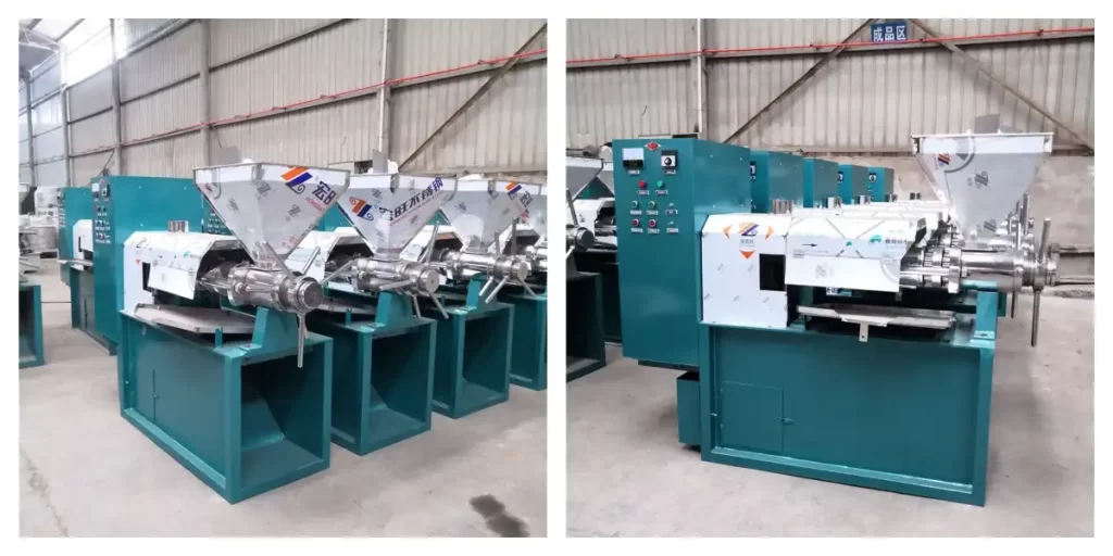 Refining oil press