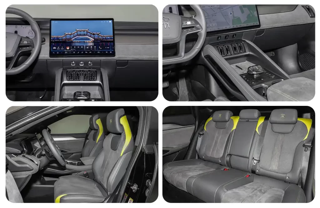 byd song l interior