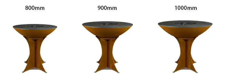 outdoor Corten Steel BBQ Grill Archives