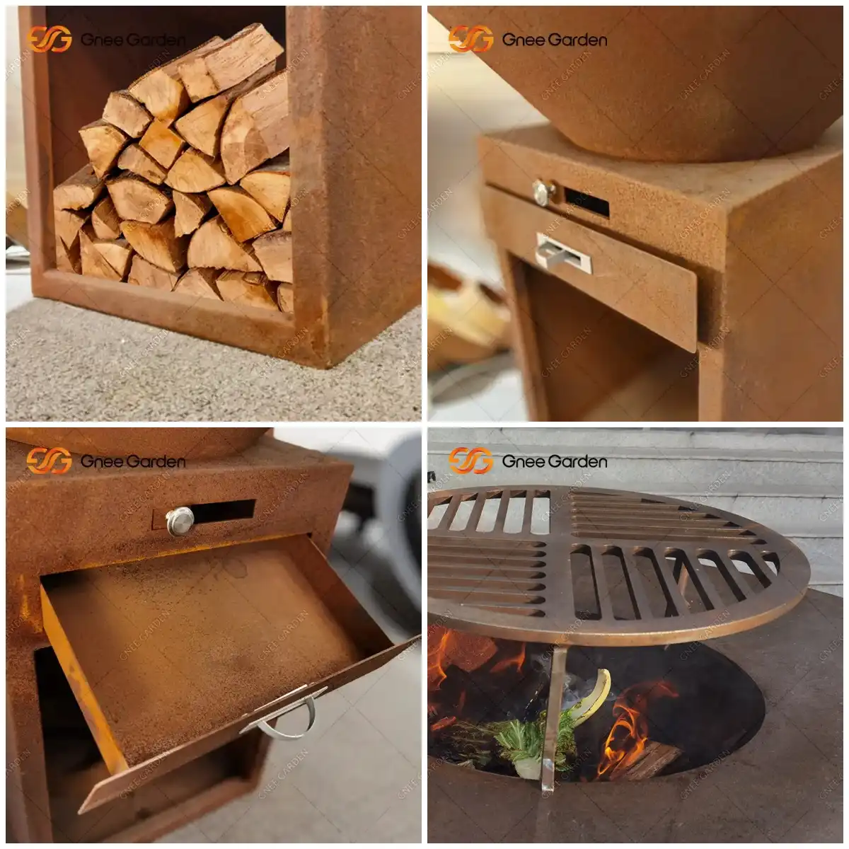 Corten Steel BBQ Grill Manufacturer