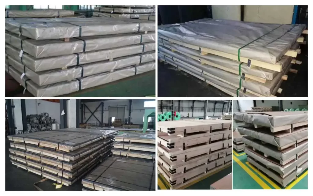 321 stainless steel plate package