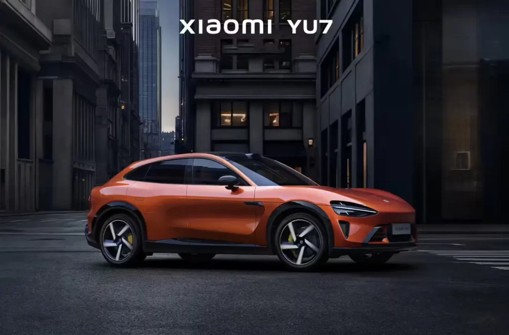 xiaomi yu7 color