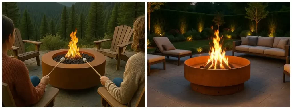 Corten Steel Fire Pits
