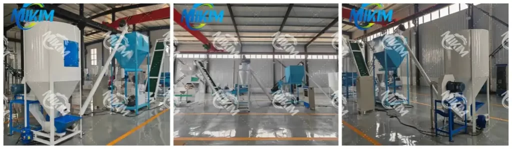Poultry feed pellet production line factory 