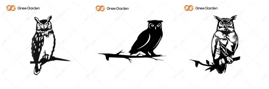 corten steel Rustic Metal Bird Decorations