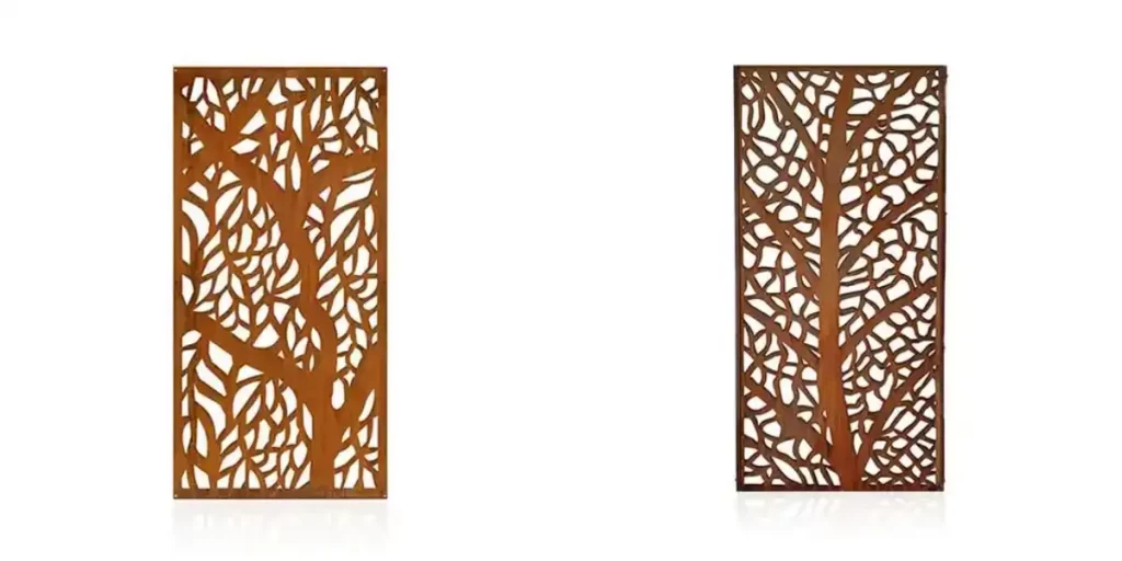 Laser Cut Corten Steel Wall Panels 