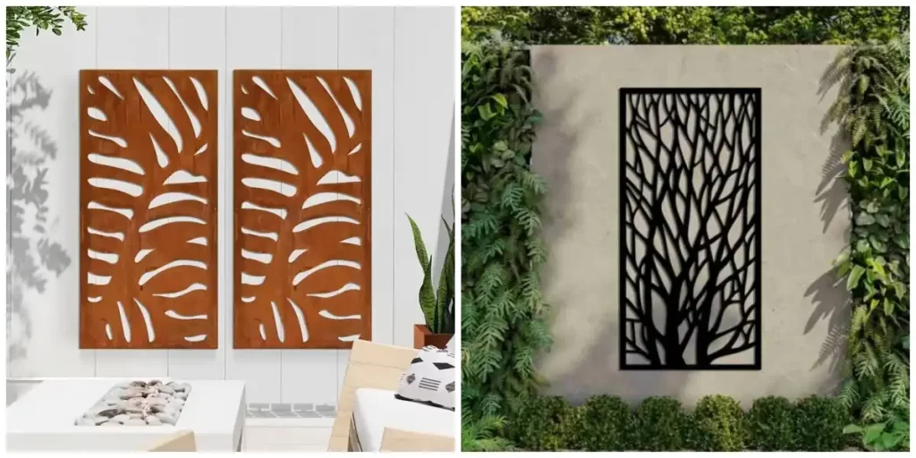 Decorative Corten Steel custom metal screens