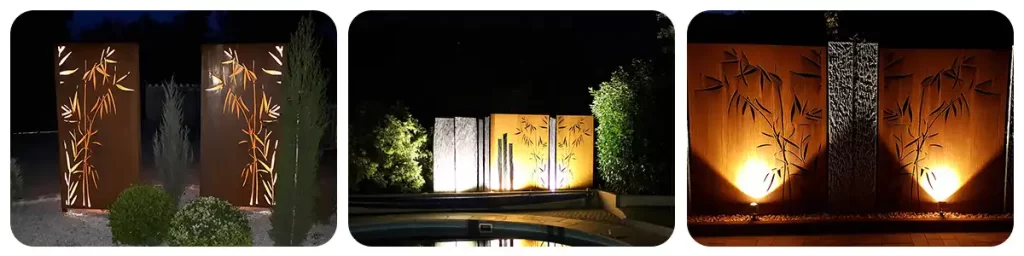 corten steel fence cost