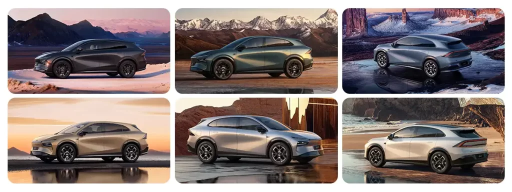 2025 XPeng G7 Design cOLOR