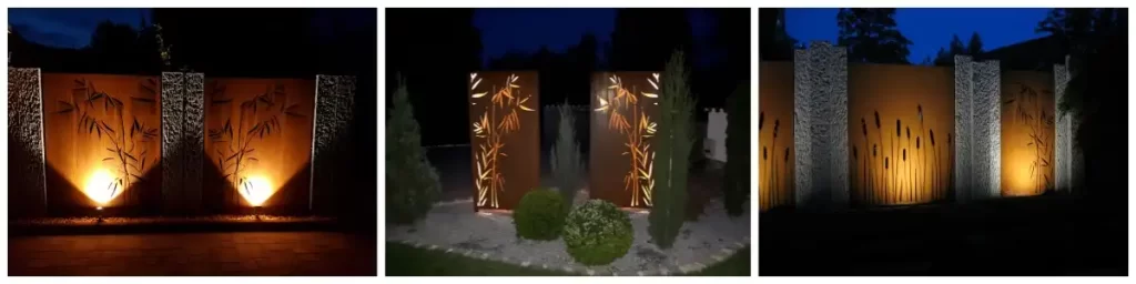 corten privacy panels
