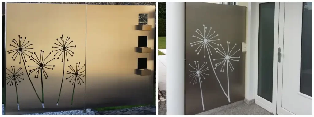 Laser Cut Metal Fence|Modern Corten SteelPrivacy Fence|Building Custom Premium Custom Corten Steel Privacy Panels|Weathering steel fence screening