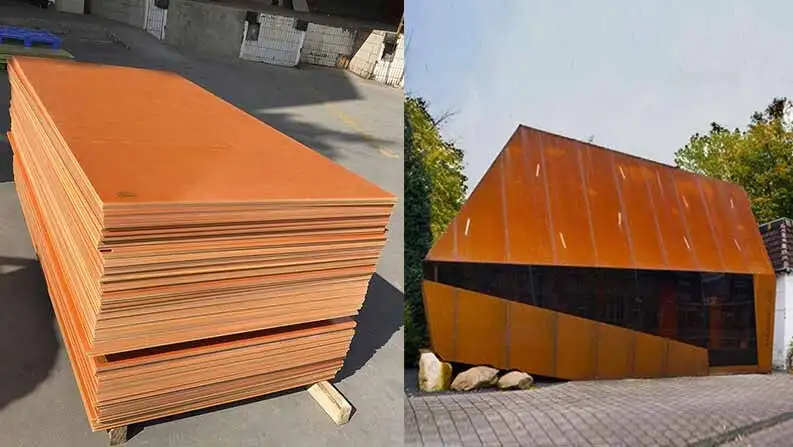 How to choose between Corten A and Corten B ?