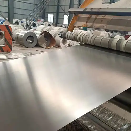 Cold rolled steel plate image