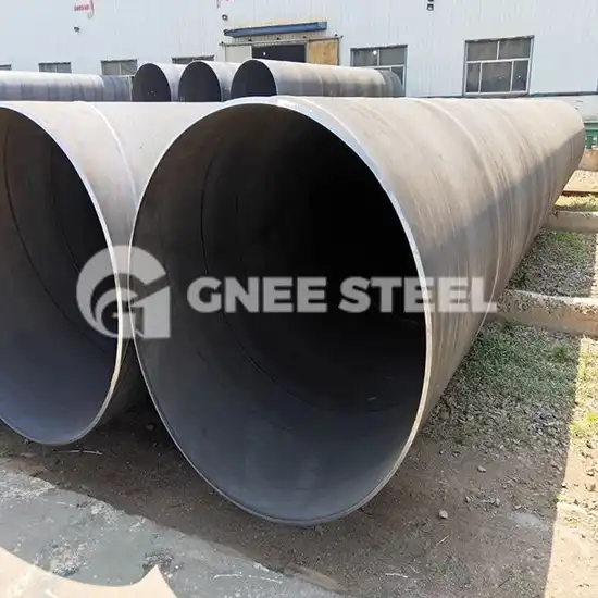 Large Diameter Spiral Welded Steel Pipe image