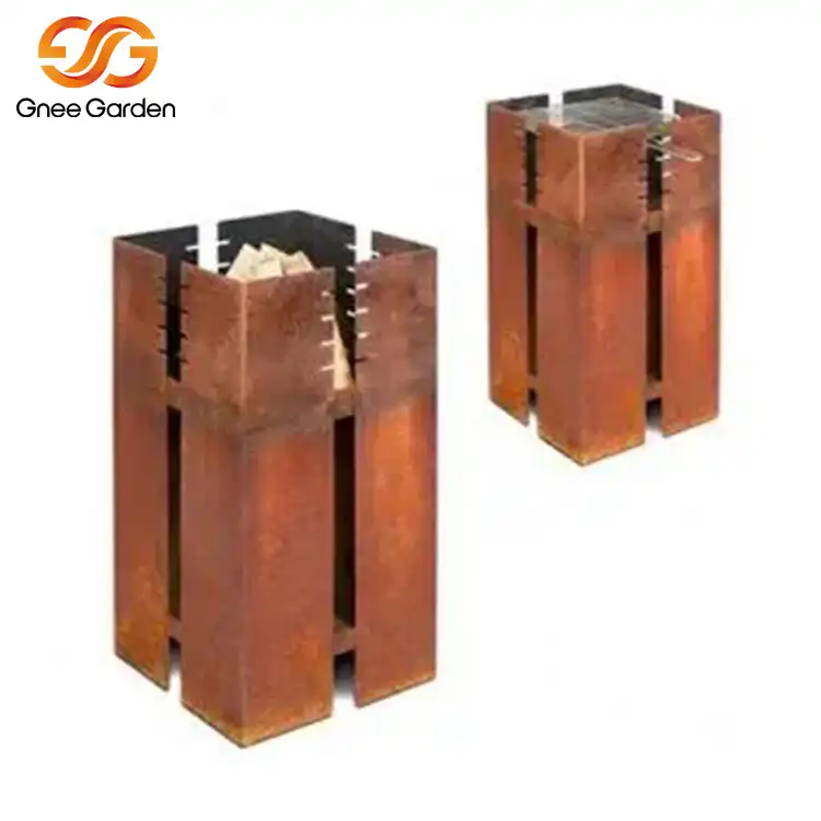Corten Steel GN-BBQ-202 BBQ Grill image 6