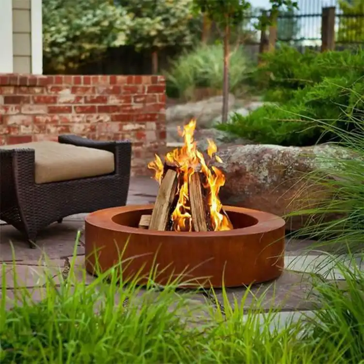 Round Metal GN-FP-303 Fire Pit image 4