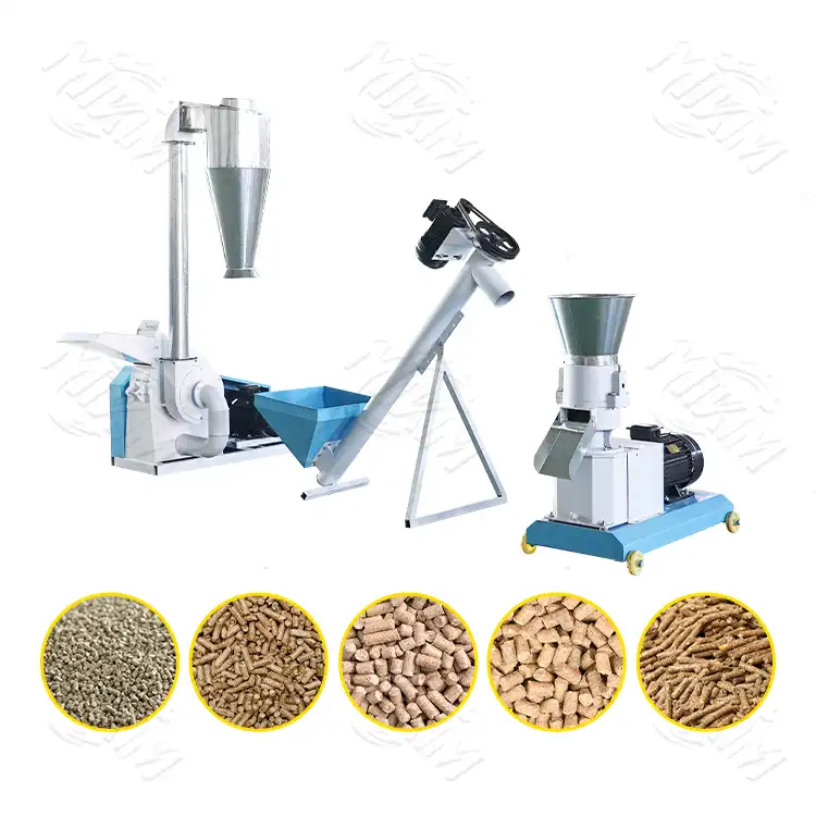 Animal feed pellet line image 5