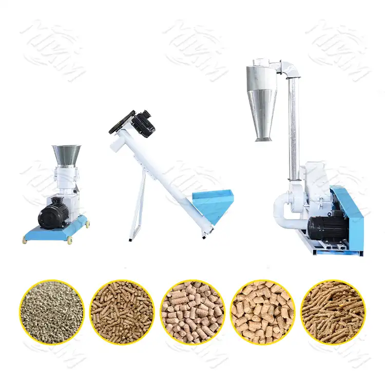 Animal feed pellet line image 4
