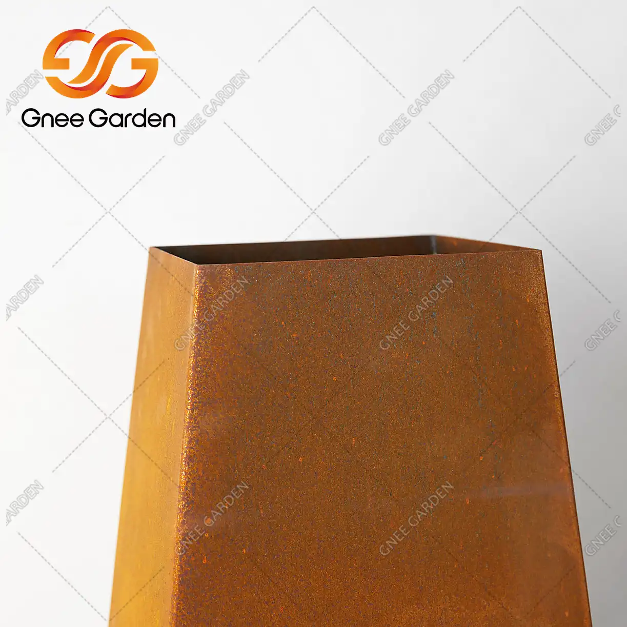 Corten Steel Outdoor Fireplace GN-FP-414 image 5