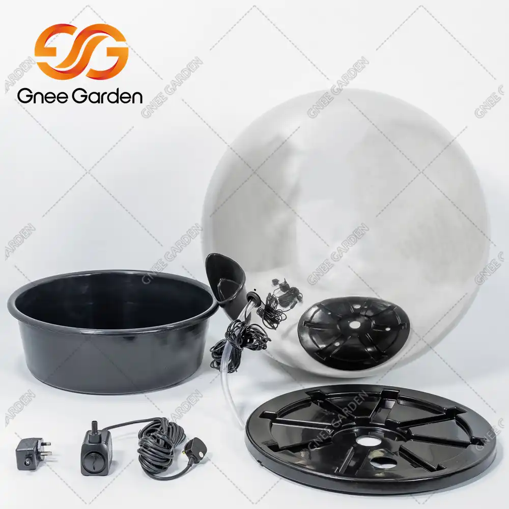 Stainless steel GN-WF-006 ball water feature image 2