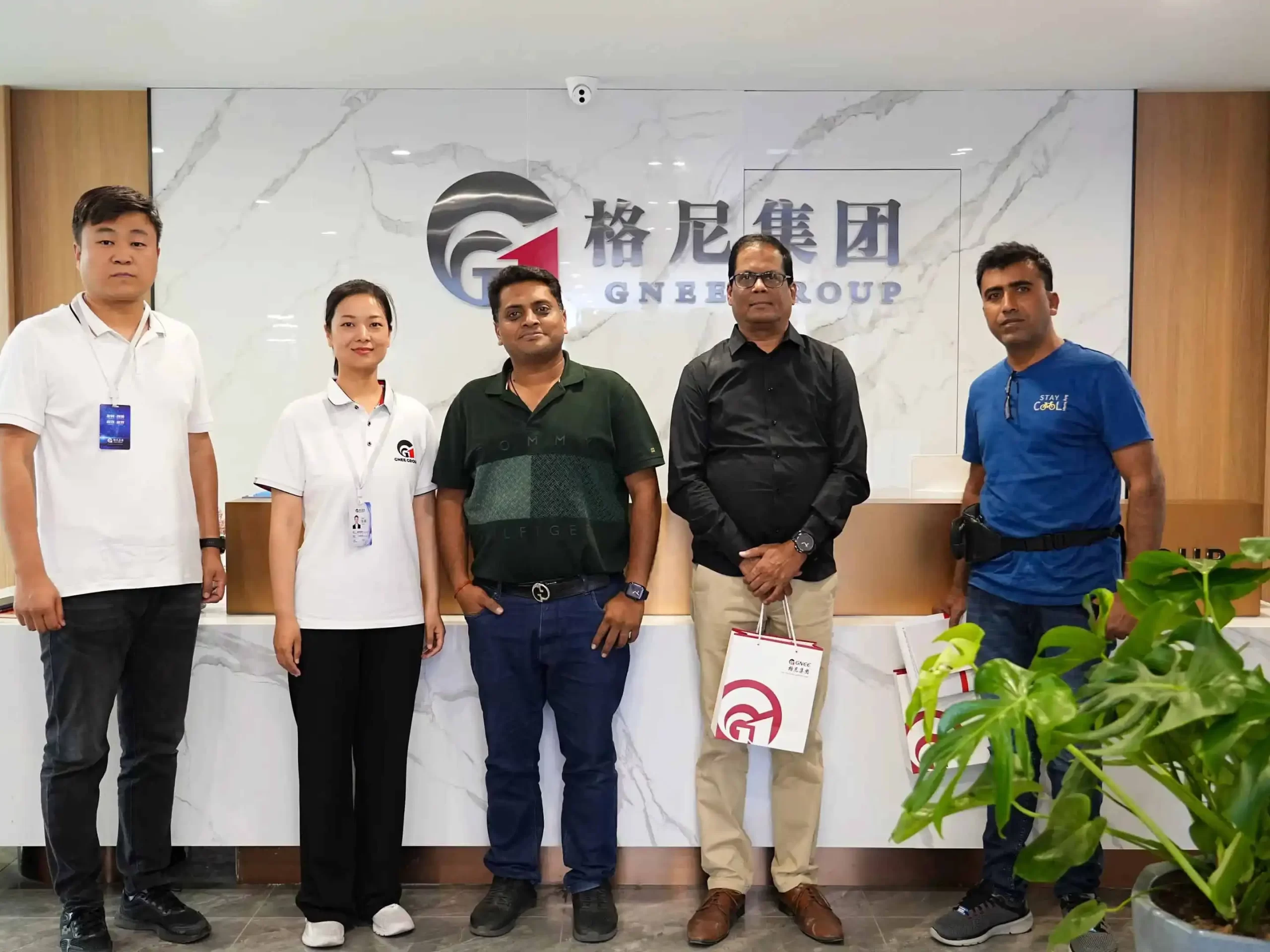 GNEE Group and Indian Customers Reached a Strategic Cooperation image