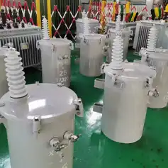 Pole mounted Distribution Transformer image