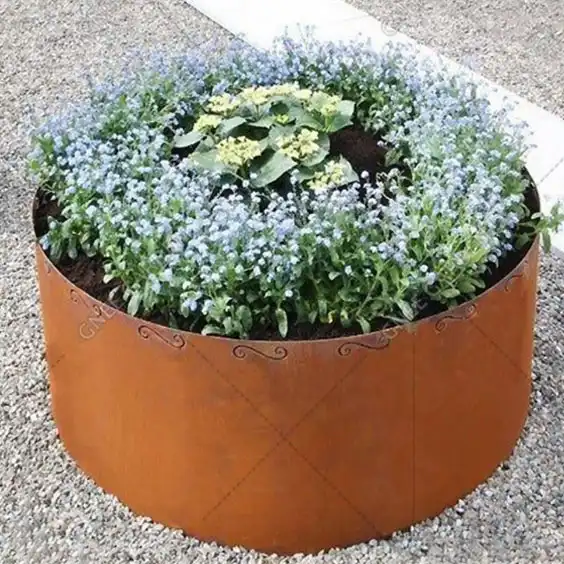 Corten Steel Planter Bed image 3