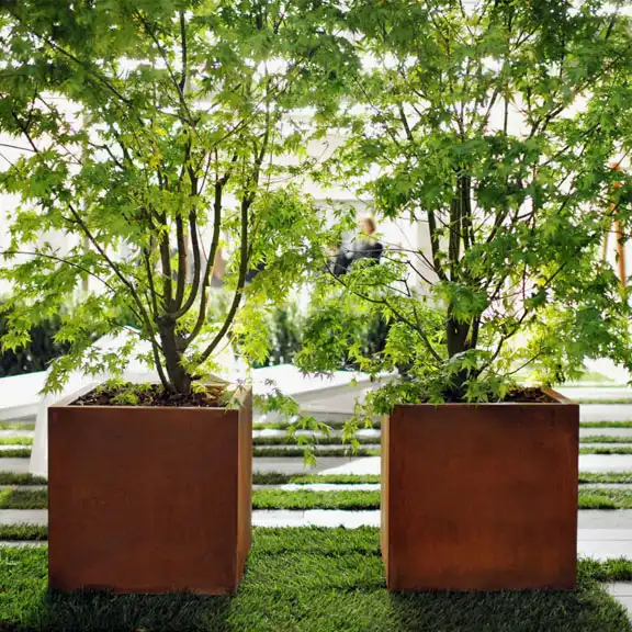 Corten Trough Planter image 2