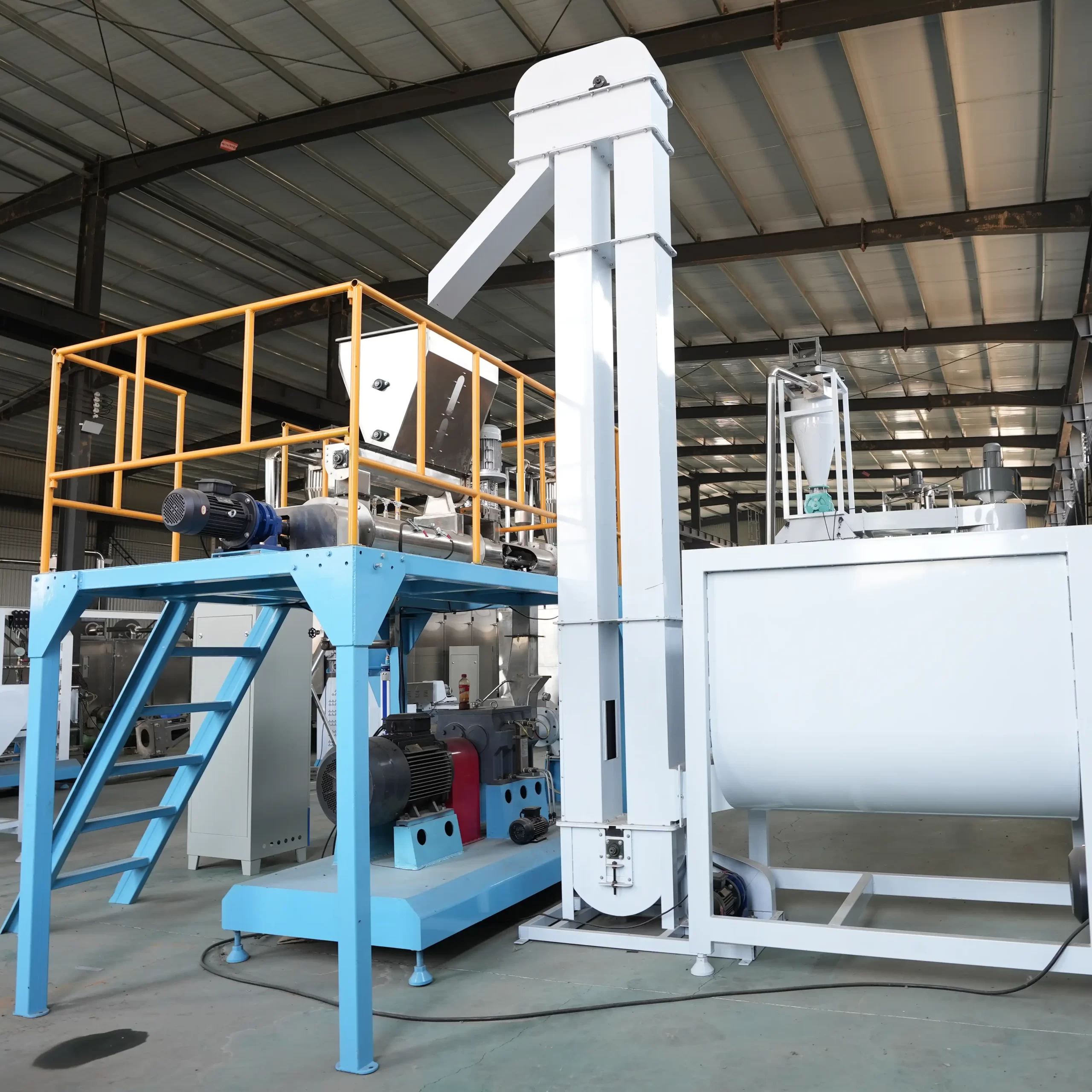Floating Fish Feed Pellet Production Line image