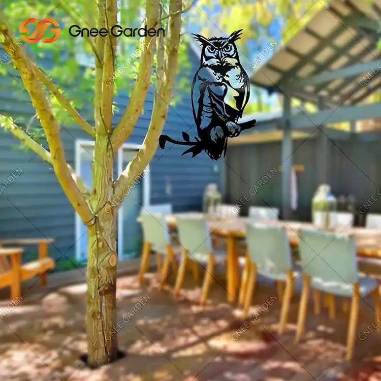 Rustic Metal Bird Decorations for Home & Garden image 2
