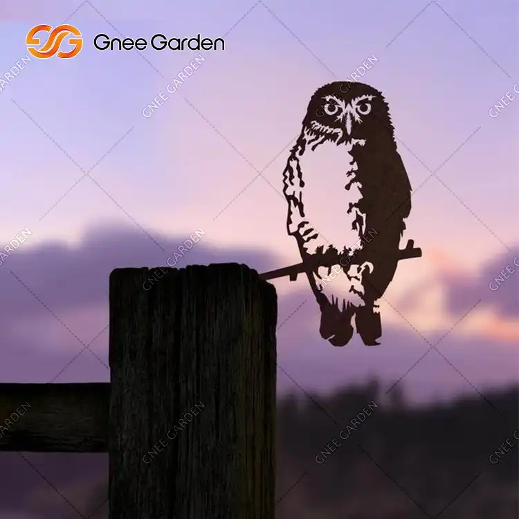Rustic Metal Bird Decorations for Home & Garden image 3