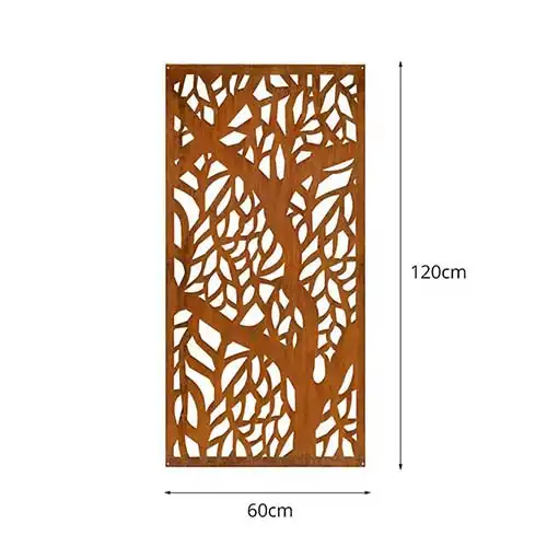 Laser Cut Corten Steel Wall Panels image 3