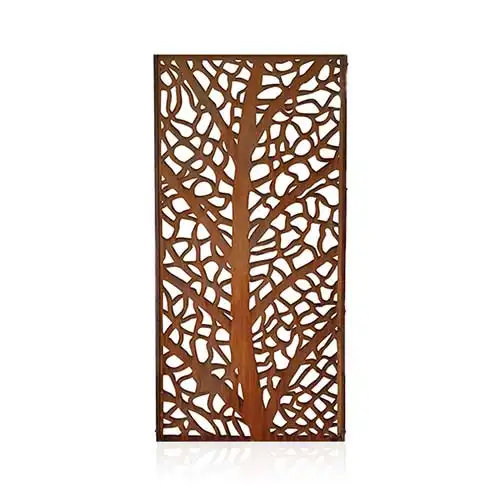 Custom Made GN-SP-020 Corten Decorative Privacy Panel image 6