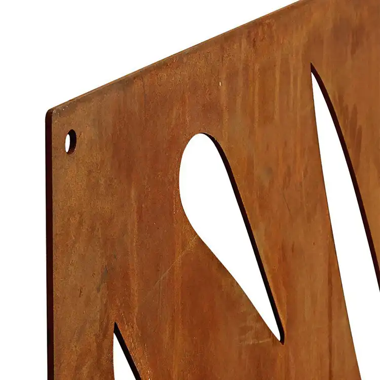 Decorative Corten Steel Garden Panels image 3