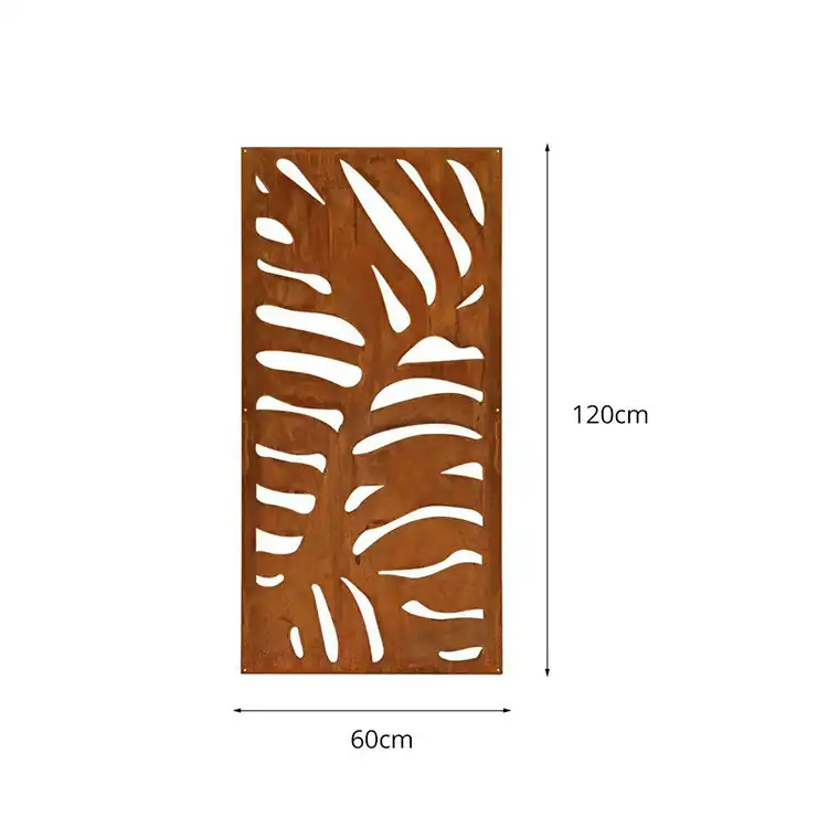 Decorative Corten Steel Garden Panels image 4