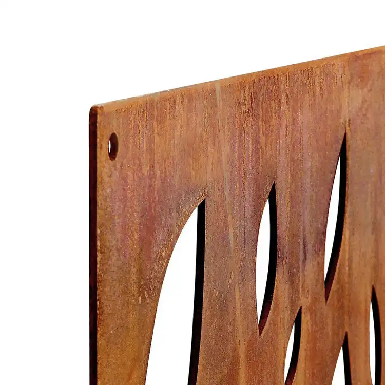 Corten Steel Privacy Screens For Backyard image 3