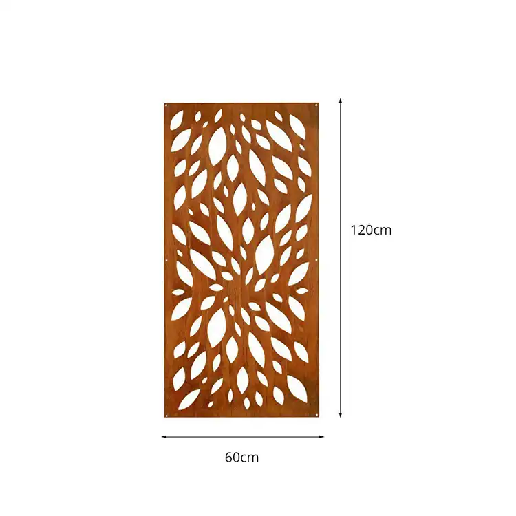 Corten Steel Privacy Screens For Backyard image 4