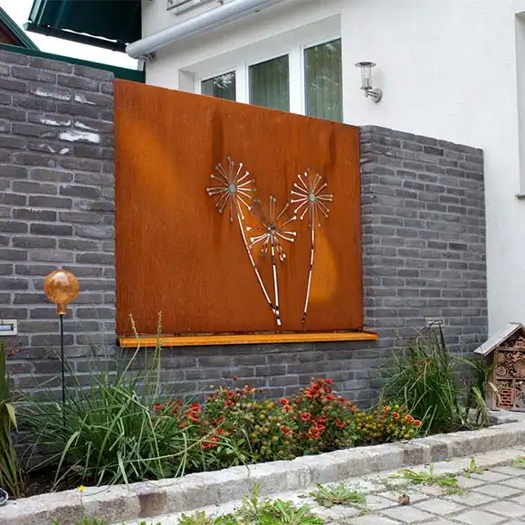 GN-SP-1349 Corten Steel Landscape Panels image 3