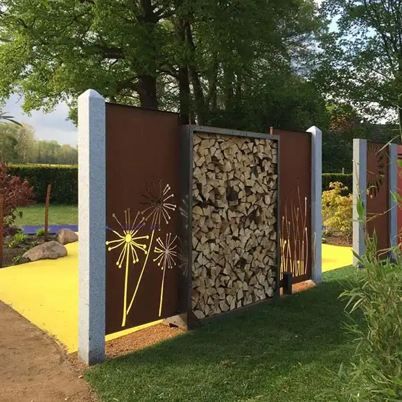 GN-SP-1349 Corten Steel Landscape Panels image