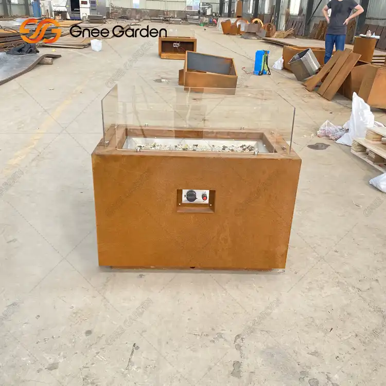 GN-FP-306 Rectangle Propane Smokeless Fire Pit image 3