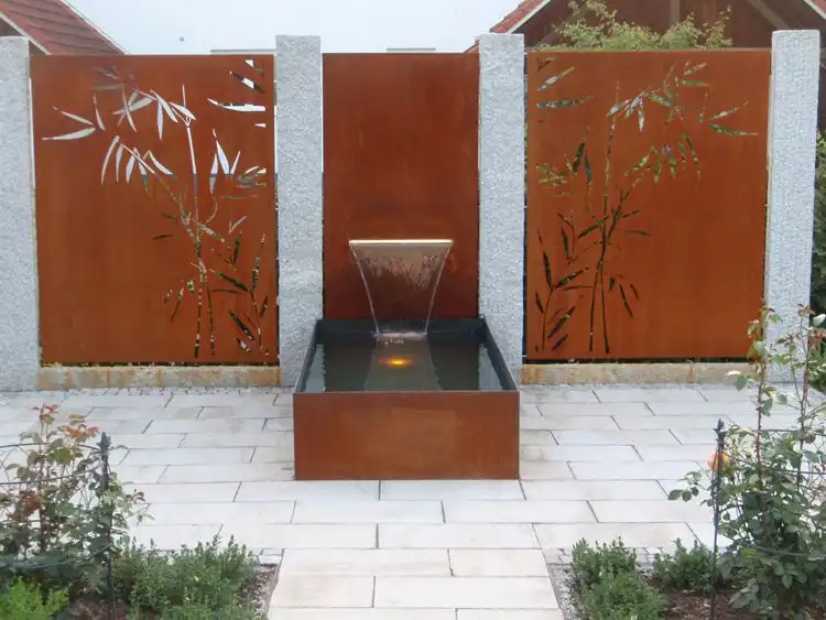 Corten Steel Water Features: The Perfect Fusion of Durability, Aesthetics, and Sustainability image