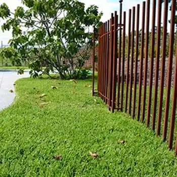 Corten Fence Posts GN-FC-001 Solid Steel Columns image 5