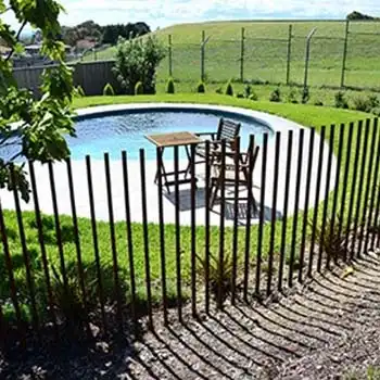 Corten Fence Posts GN-FC-001 Solid Steel Columns image 3