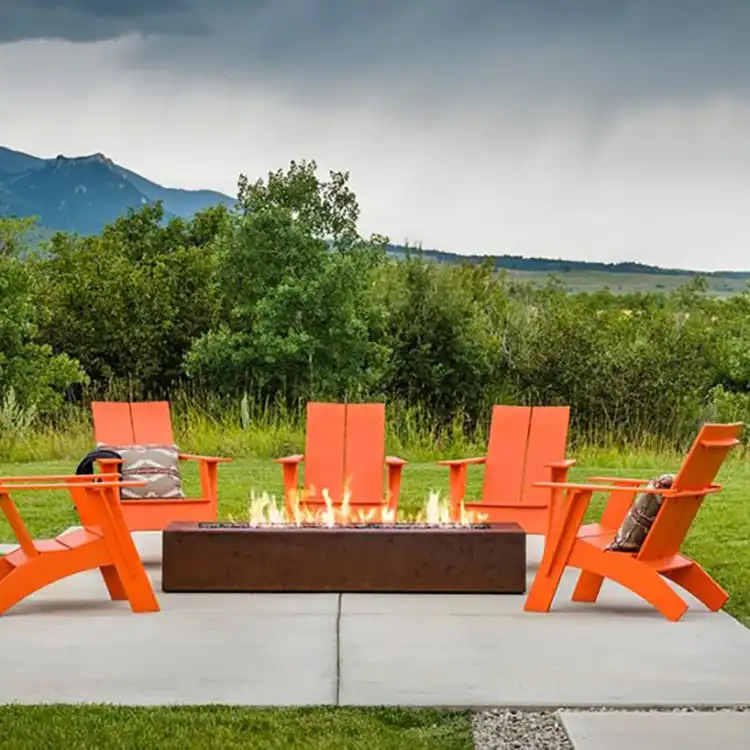 Outdoor Fireplaces for Backyard Paver Patios GN-FP-307 image 3