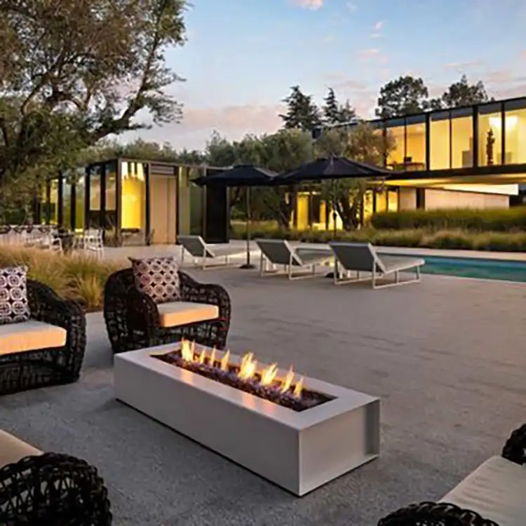 Outdoor Fireplaces for Backyard Paver Patios GN-FP-307 image