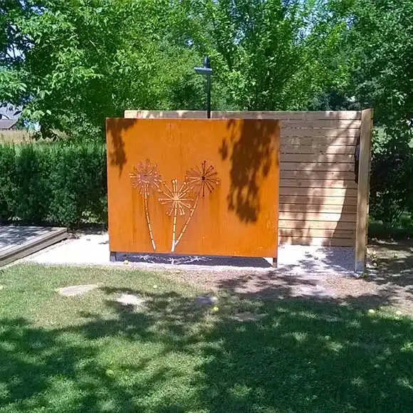 GN-SP-1349 Corten Steel Landscape Panels image 2