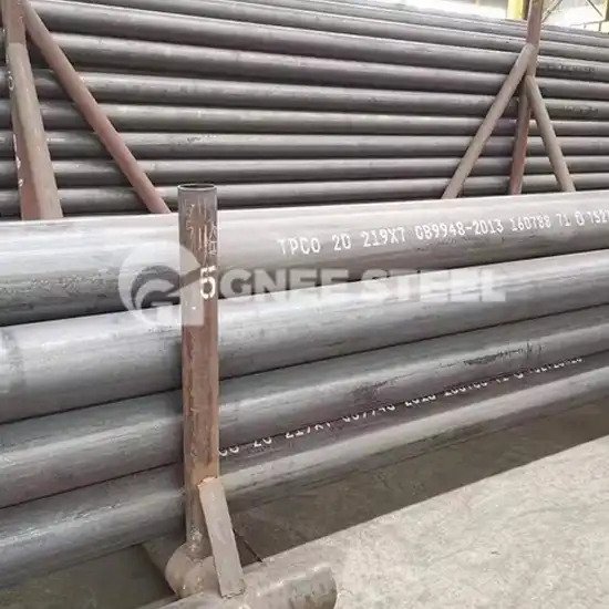 DIN 17175 13CrMo4-4 Seamless Alloy Steel Pipe image 3
