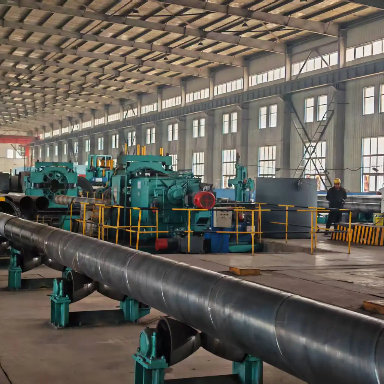 Large Diameter Spiral Steel Pipe Q235B image 4