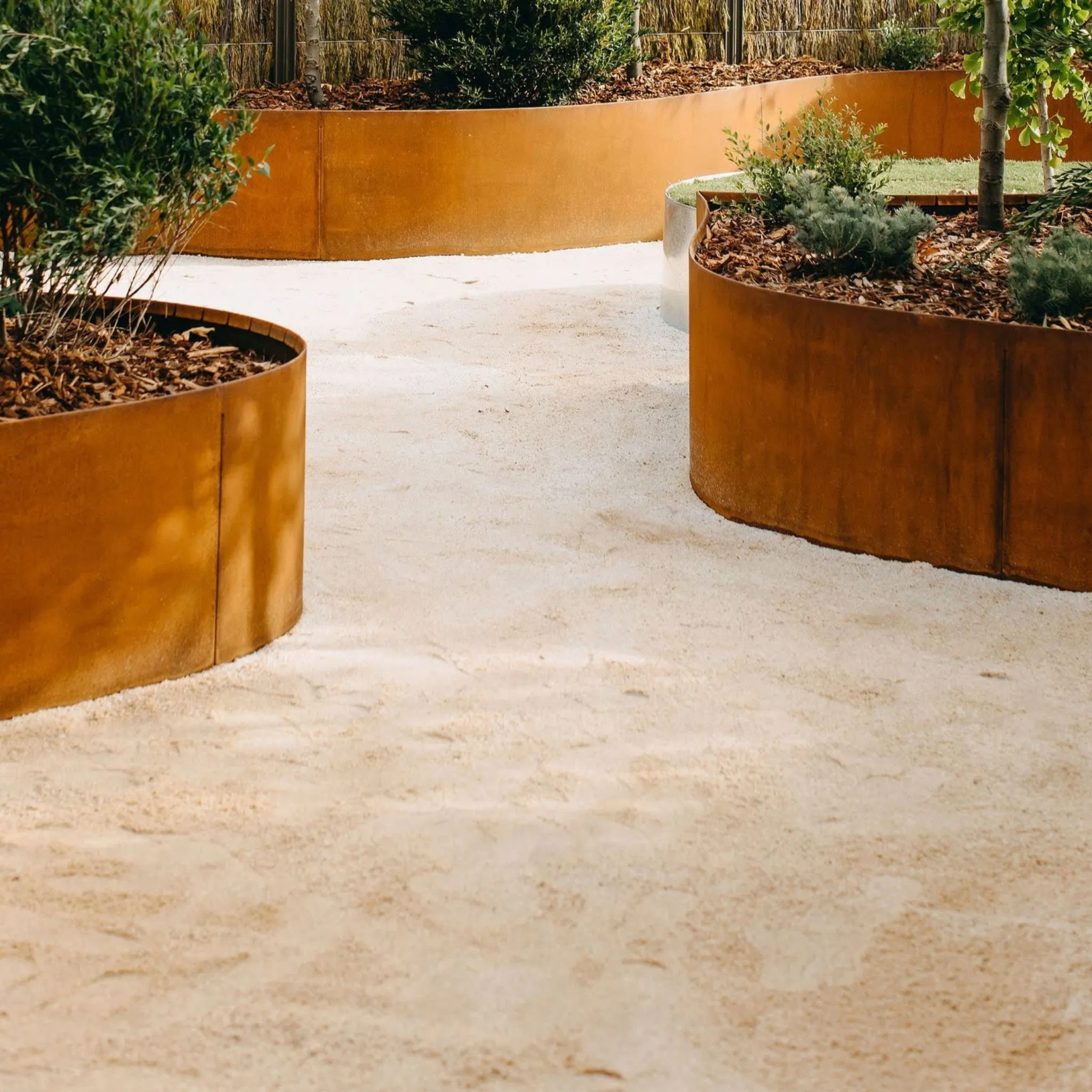 Corten Steel Garden Edging image 2