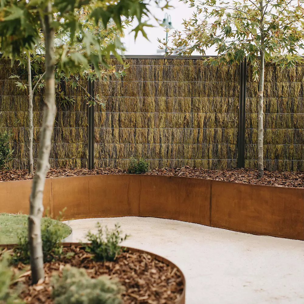 Corten Steel Garden Edging image